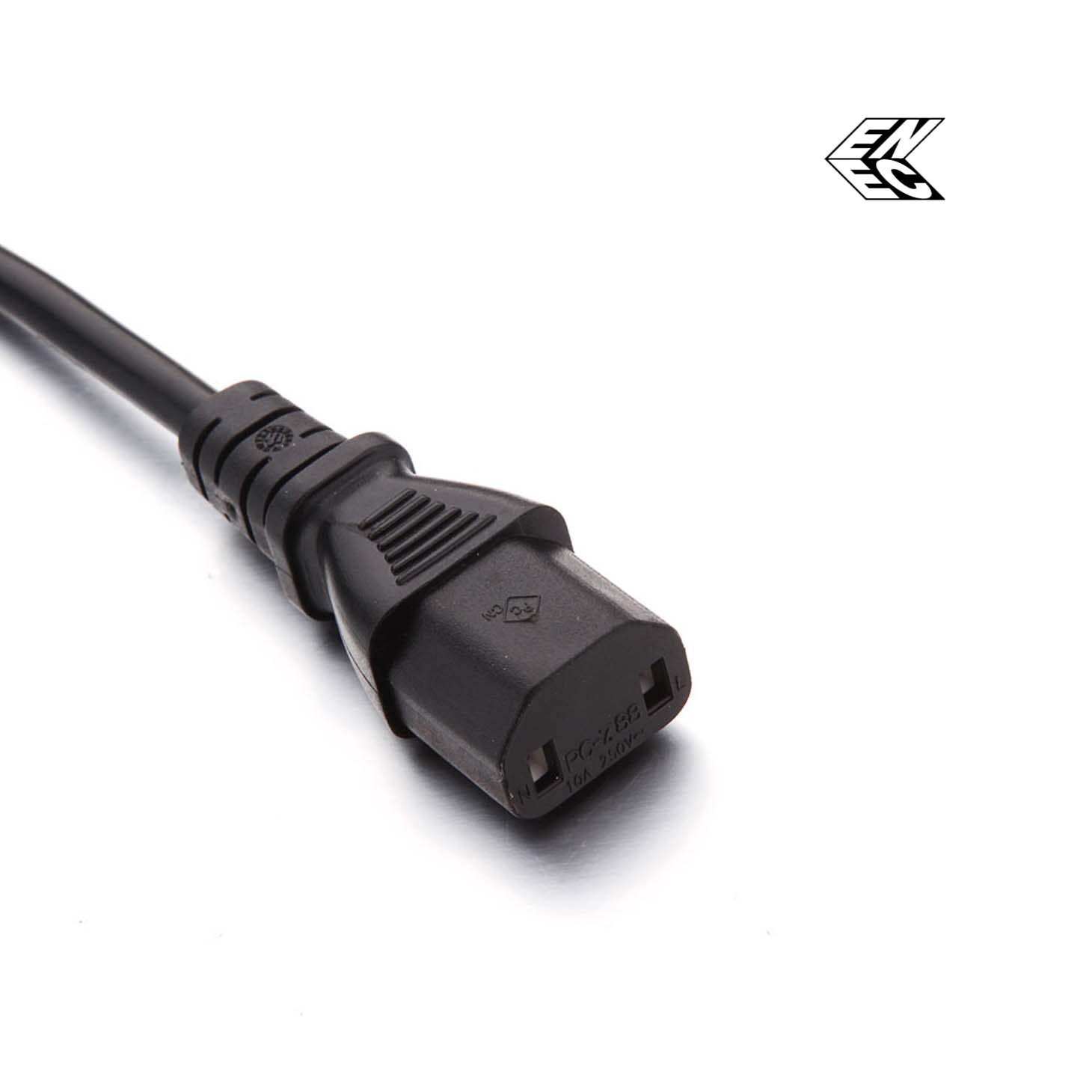 PC 788 “IEC” Connector Female 2 Pole Straight – Microdian