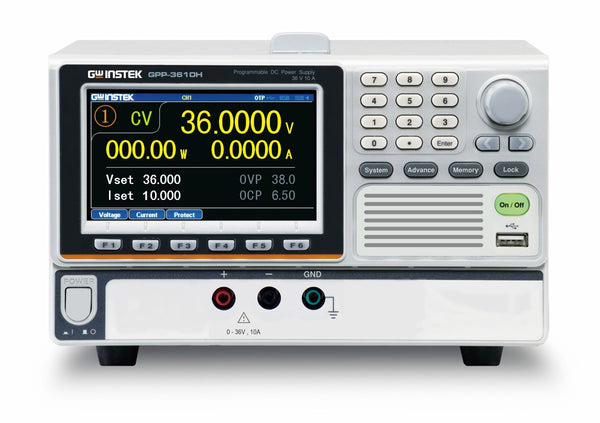 GPP-3610H/7250 Single-Channel Programmable DC Power Supply